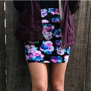 Flower Pencil Skirt